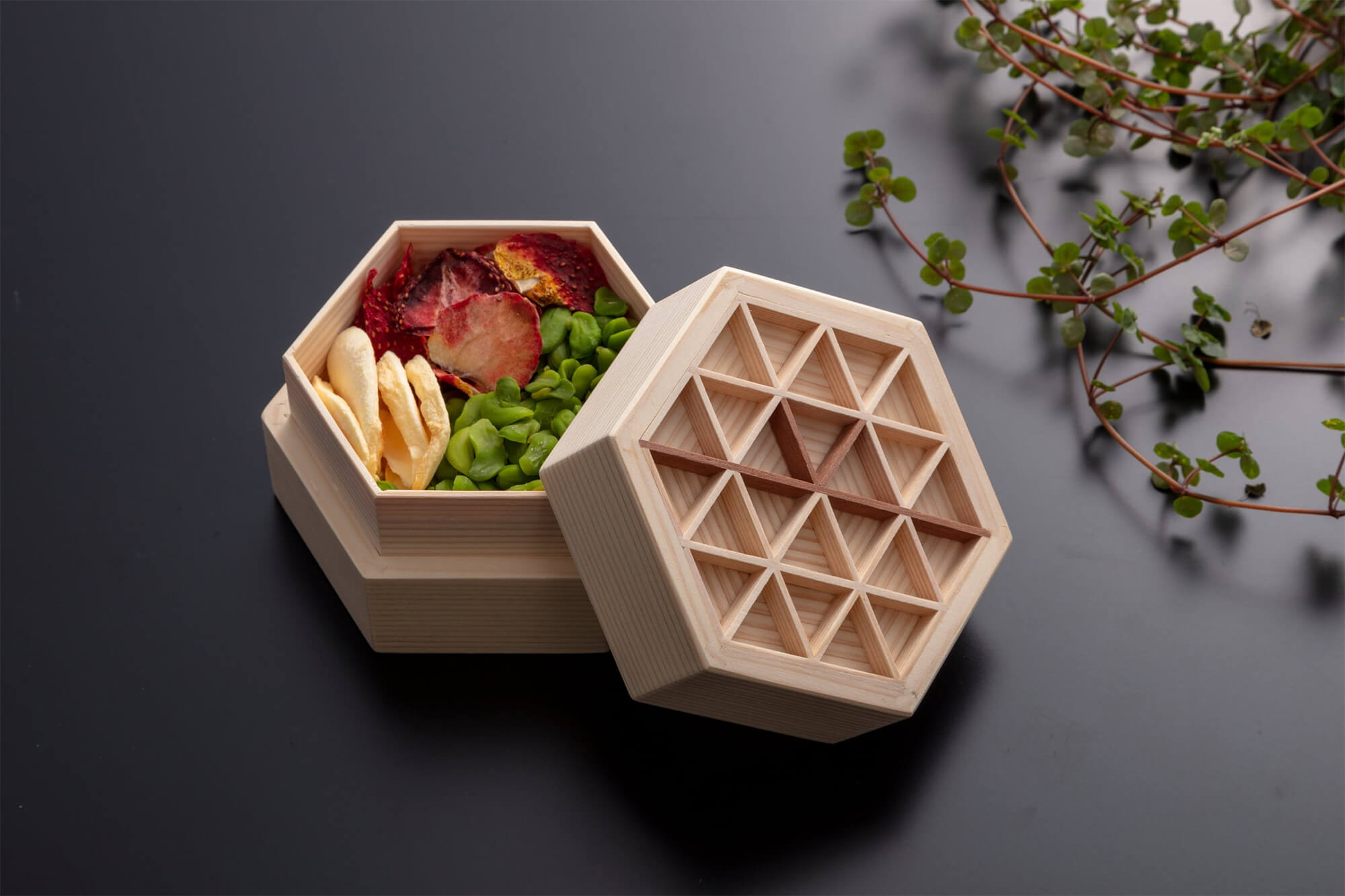 Mizuhiki・組子の箱