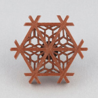 八重桜亀甲/マホガニー