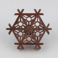 八重桜亀甲/ウォールナット